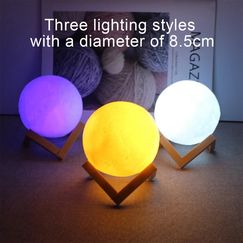 Luna LED Moon Lamp
