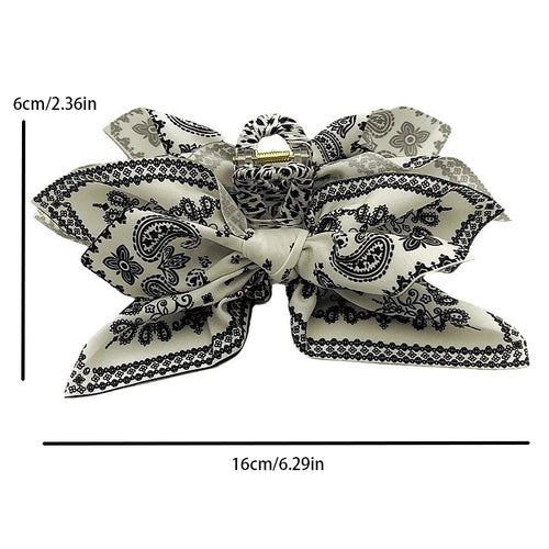 Bow Shimmer Hair Clip