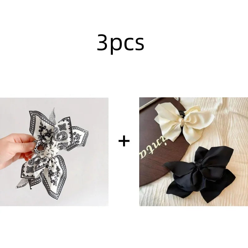 Bow Shimmer Hair Clip