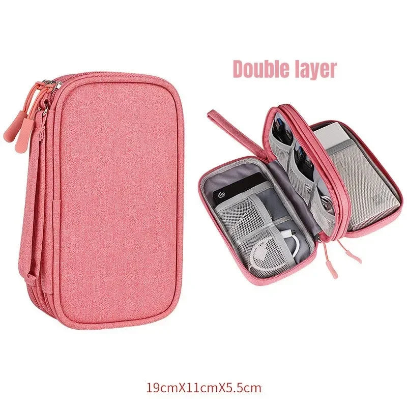Travel Cable & Tech Organizer Bag