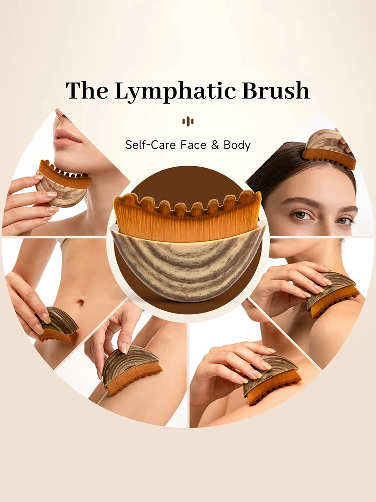 Lymphatic Gua Sha Face Brush