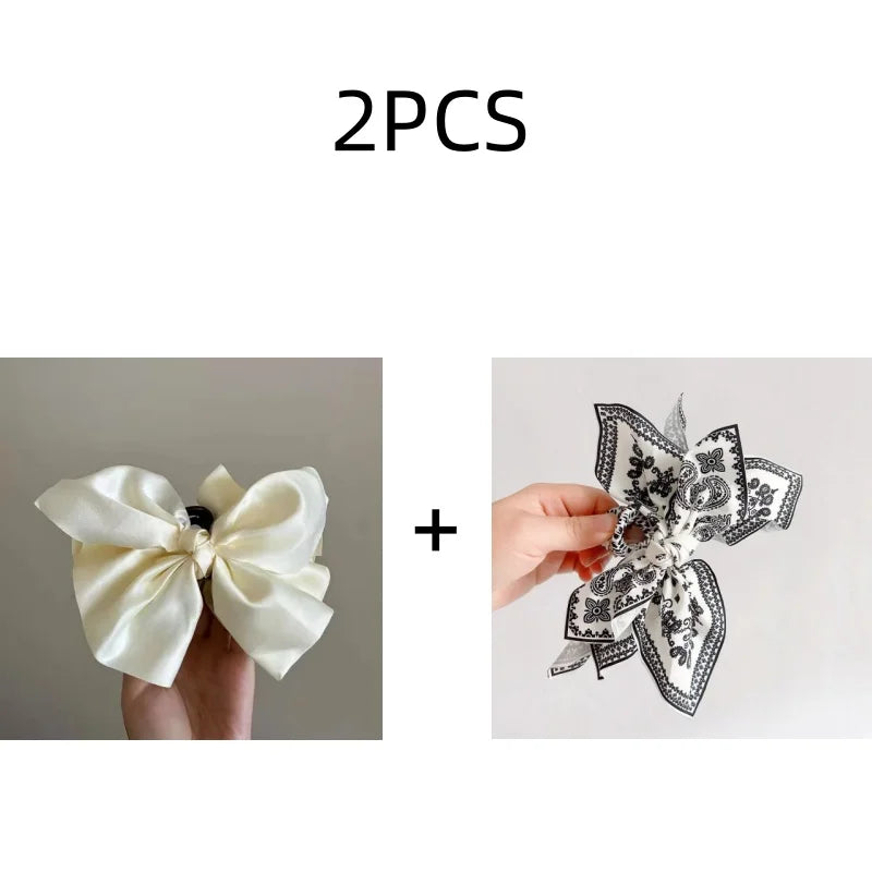 Bow Shimmer Hair Clip