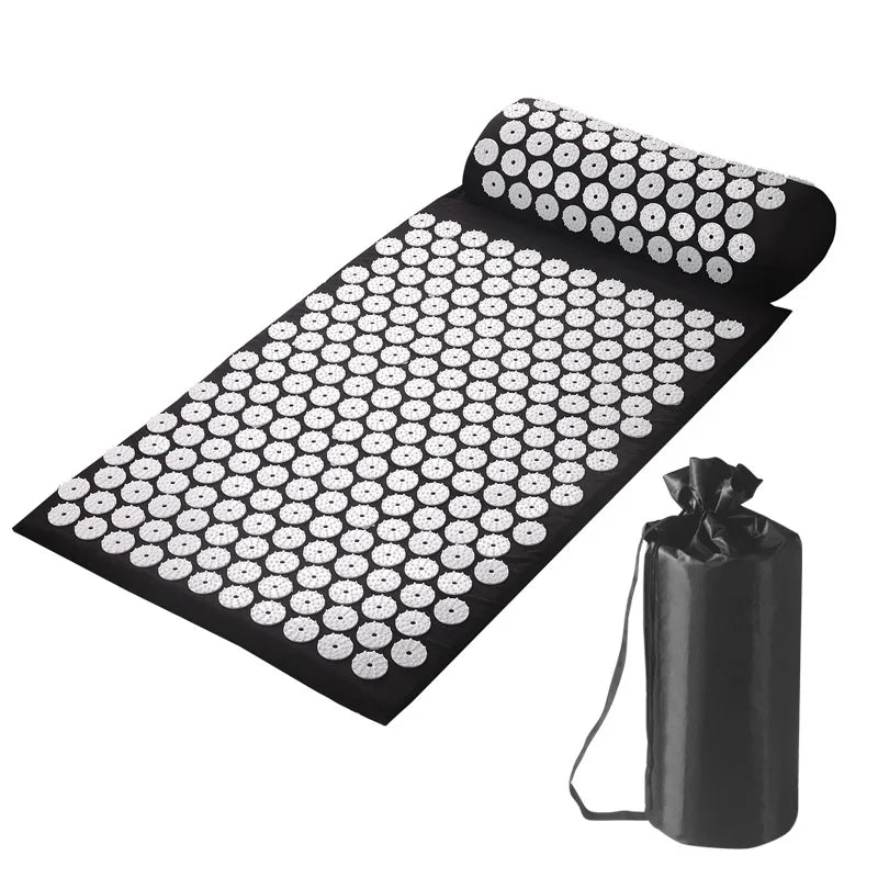 Acupressure Relief Pillow & Mat Set