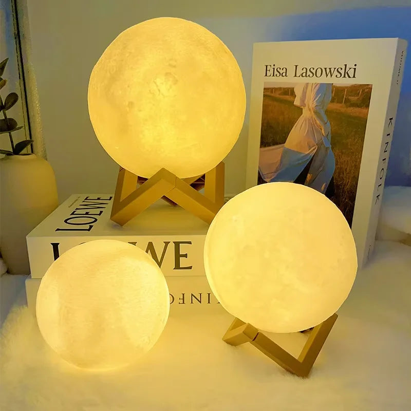Luna LED Moon Lamp