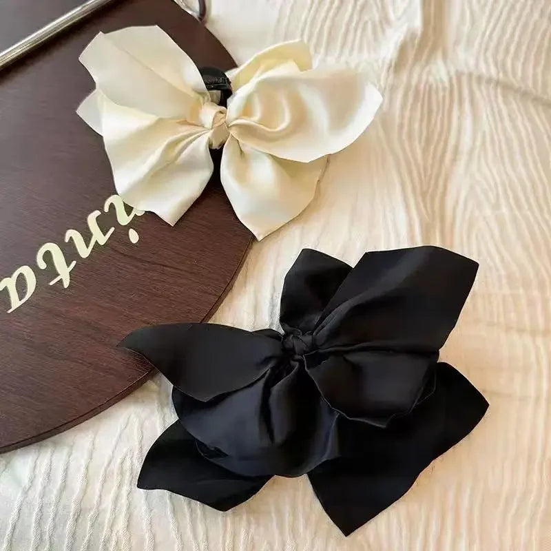 Bow Shimmer Hair Clip