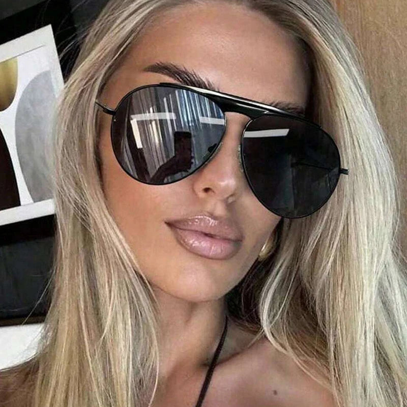 Oversized Pilot Sunglasses