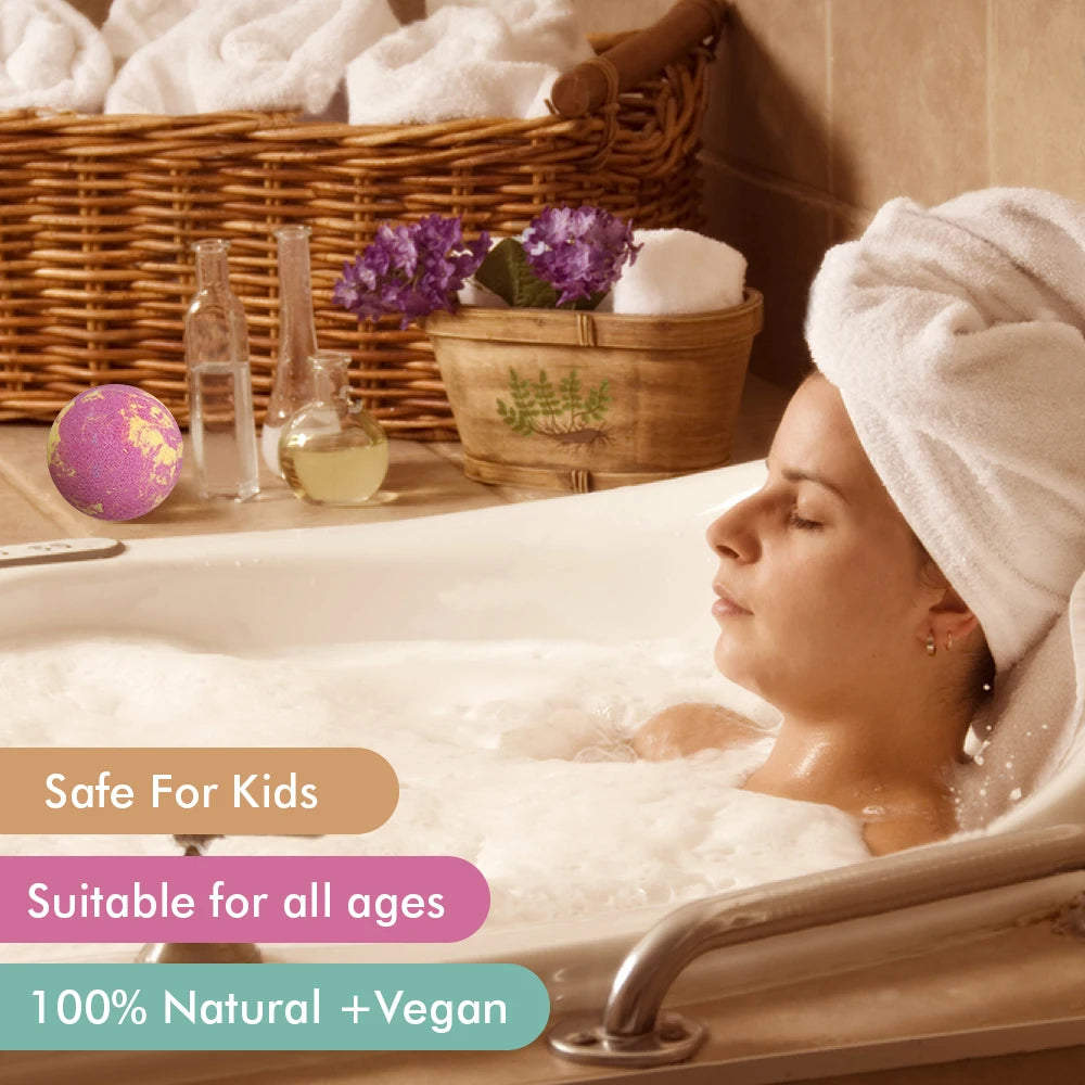 Luxury Bath Bombs Gift Set (12 Pack)