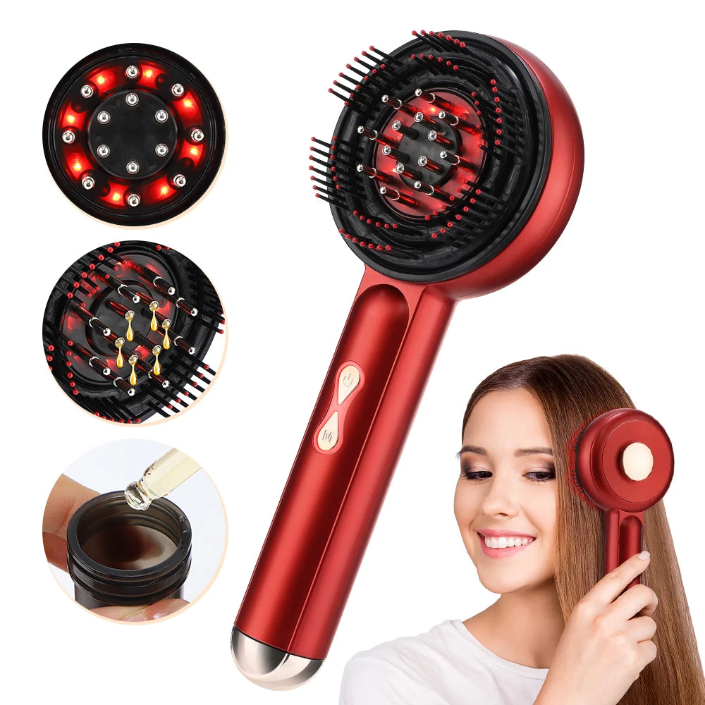 Red Light Scalp Massage & Hair Growth Comb