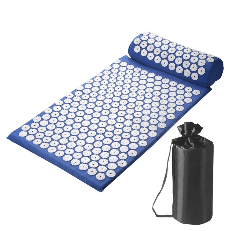 Acupressure Relief Pillow & Mat Set