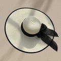 Oversized Bow Beach Sun Hat