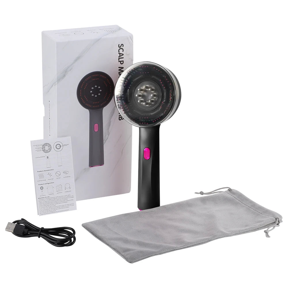 Red Light Scalp Massage & Hair Growth Comb