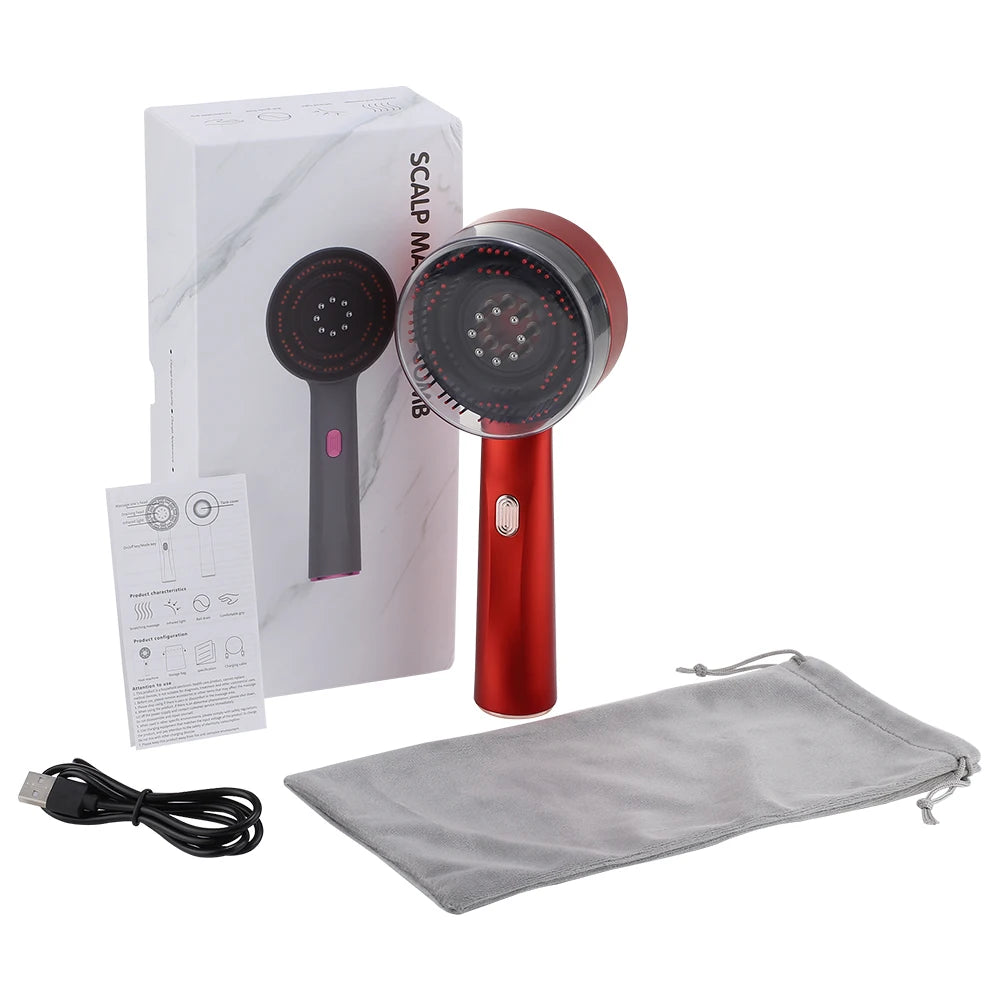 Red Light Scalp Massage & Hair Growth Comb
