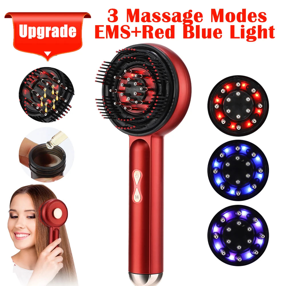 Red Light Scalp Massage & Hair Growth Comb