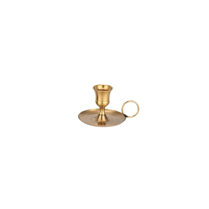 Vintage Metal Candle Holders