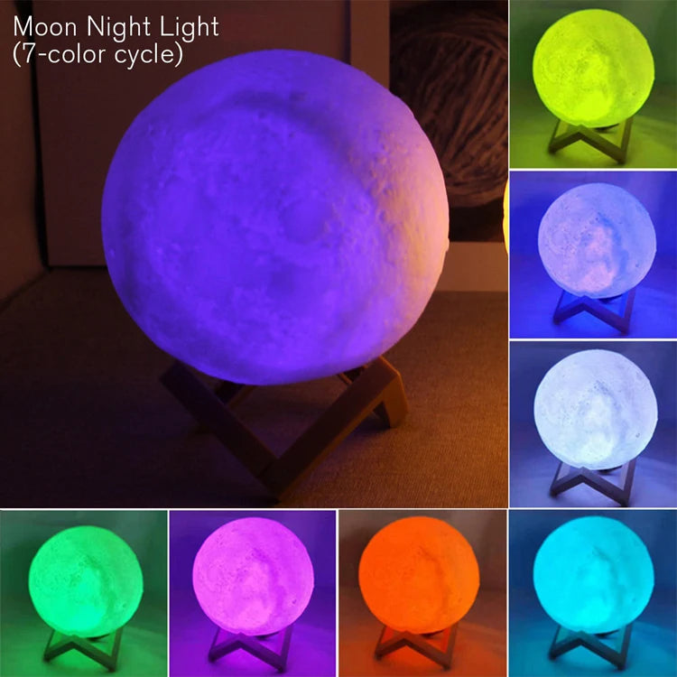 Luna LED Moon Lamp