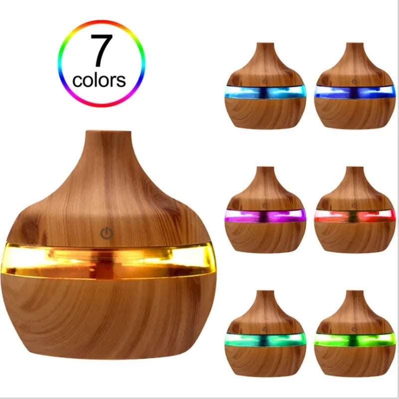 Wood Ultrasonic Aroma Diffuser