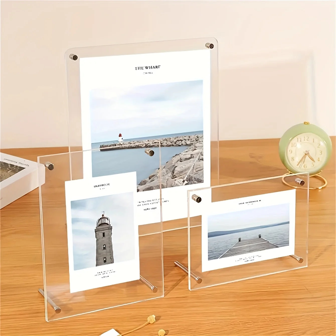 Acrylic Tilted Photo Frame