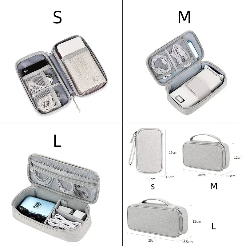 Travel Cable & Tech Organizer Bag