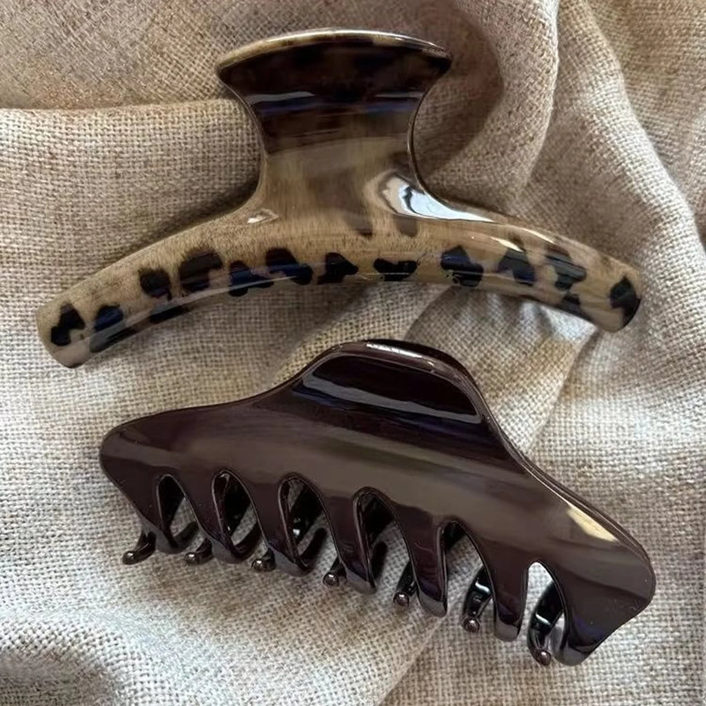 Retro Hair Claw Clips